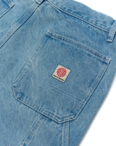 Short Big Fella Denim - Lt Stone