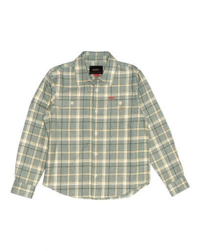 Chemise Vacay Check - Tendril Green