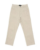 Dallas Stripe Work Pants - Natural