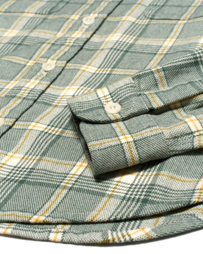 Chemise Vacay Check - Tendril Green