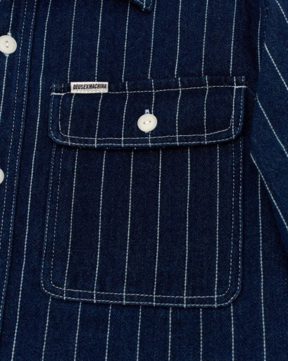 Chemise Vacay Stripe Denim - Indigo