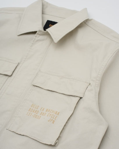 Chemise Tommy Poplin Surf - Dirty White