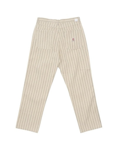 Dallas Stripe Work Pants - Natural