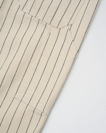 Dallas Stripe Work Pants - Natural