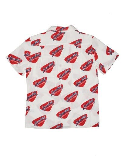 Specter Stamp Ss Shirt - Vintage White