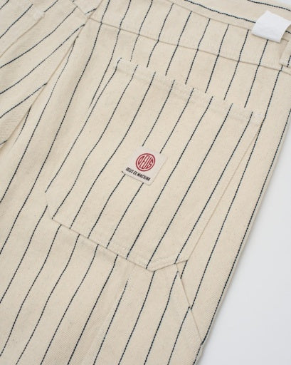Dallas Stripe Work Pants - Natural