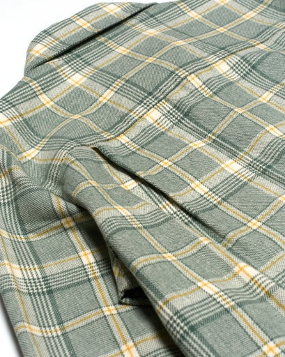 Chemise Vacay Check - Tendril Green