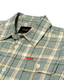Chemise Vacay Check - Tendril Green