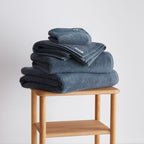 Portugal organic cotton blue bath towel 600 grams