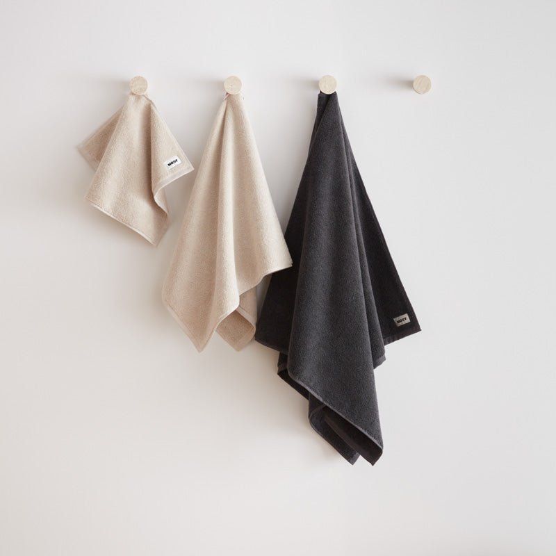 serviette de bain eponge beige coton bio portugal 600 grammes