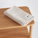 serviette invite beige coton bio portugal 600 grammes