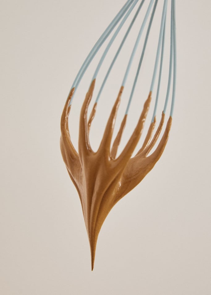 Kitchenware Studio - Utensilios de Cocina de Silicona & Madera - Azul Pastel