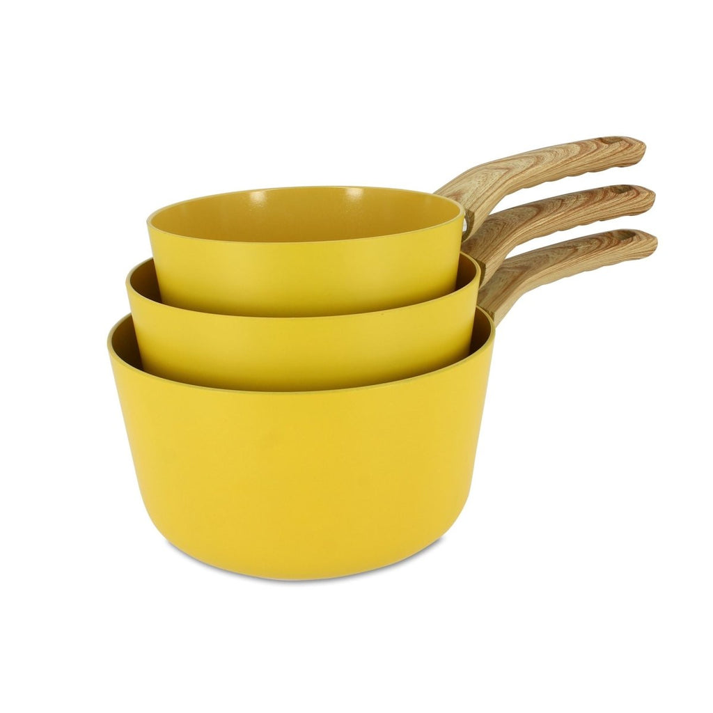 Colorama - Set de 3 cazos - 16/18/20 cm