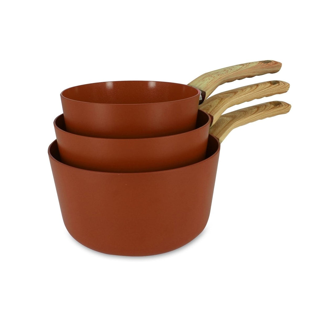 Colorama - Set de 3 cazos - 16/18/20 cm