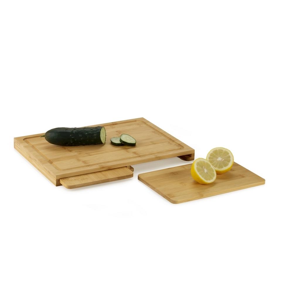Set de 3 Tablas de Cortar de Bambú - Natural