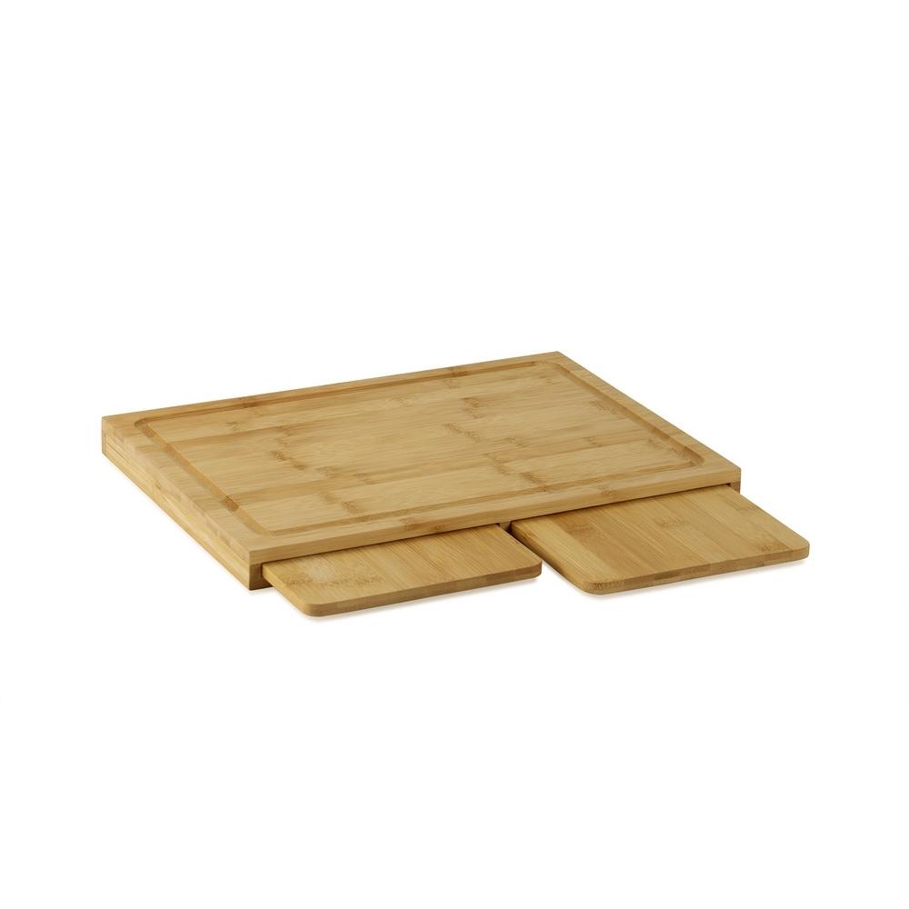 Set de 3 Tablas de Cortar de Bambú - Natural