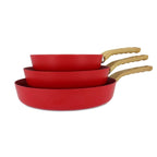 Colorama - Set de 3 Sartenes - 20/24/28 cm