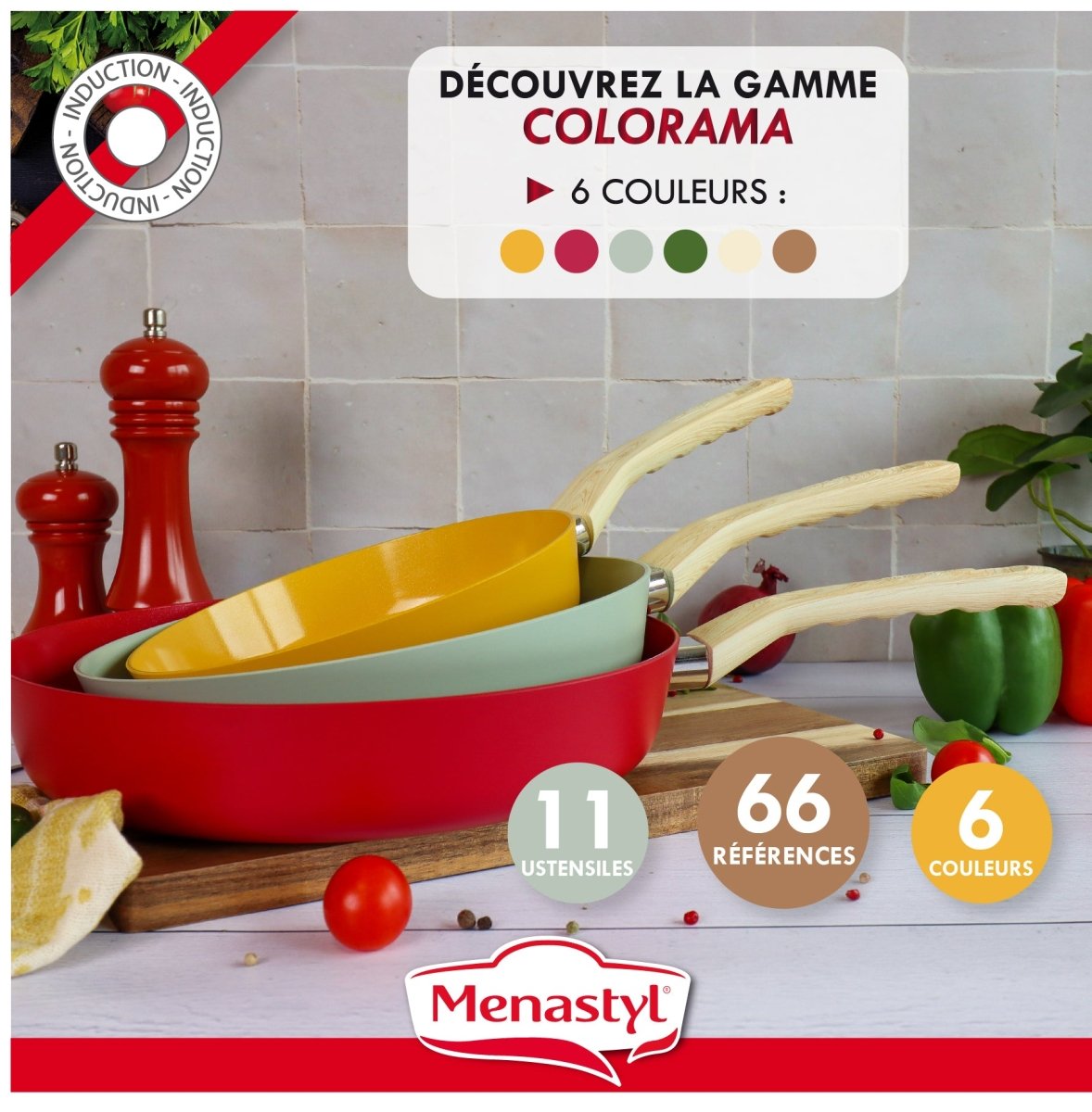 Colorama - Set De 5 Pièces