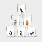Pet Friends Mix 7 - Lot De 6 Verres Décorés
