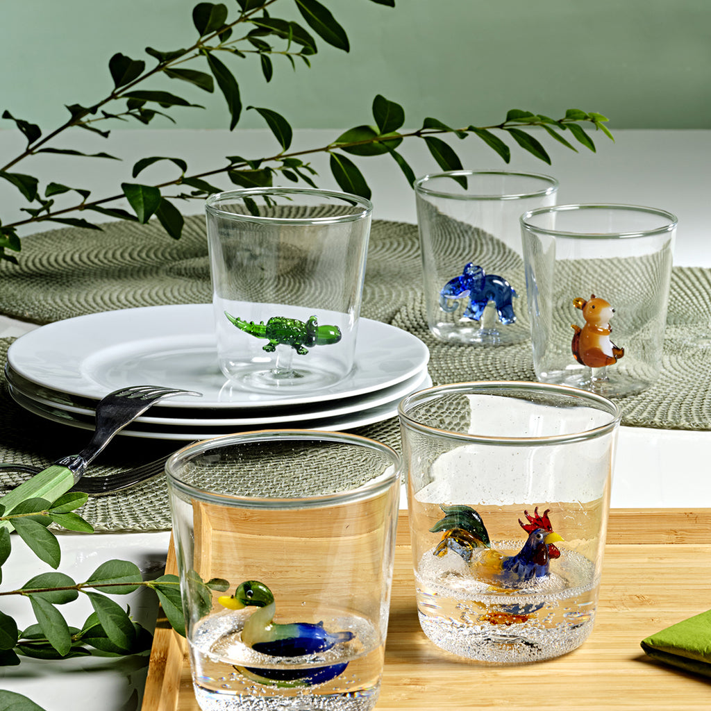 Savana Family Mix 1 - Lot De 6 Verres Décorés