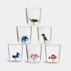 Savana Family Mix 7 - Lot De 6 Verres Décorés