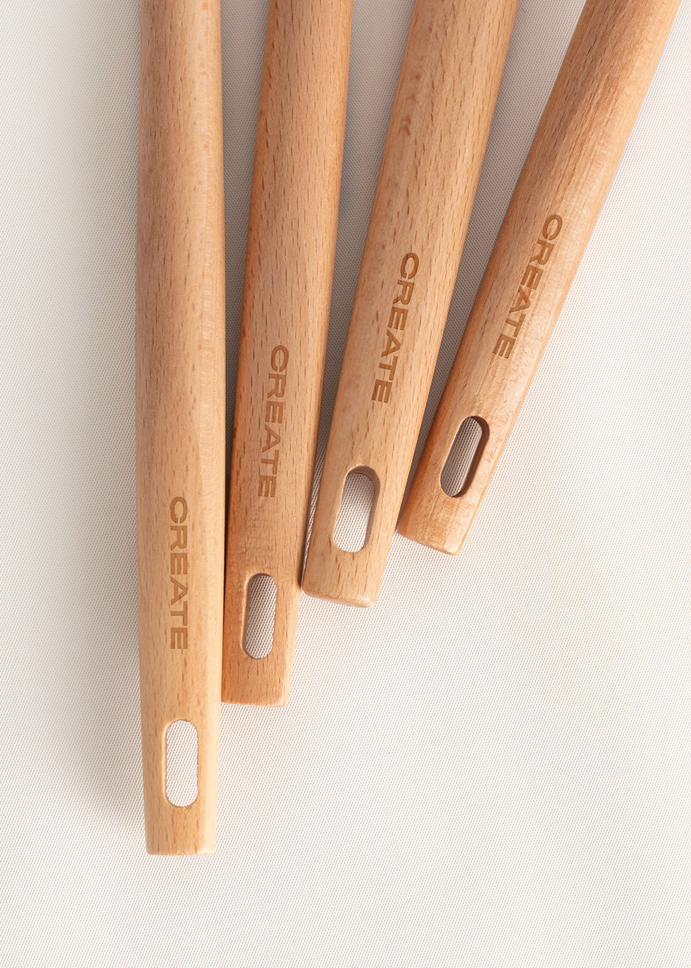 Kitchenware Studio - Ustensiles De Cuisine En Silicone Et Bois - Sauge