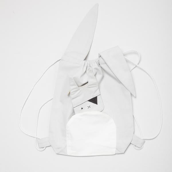 sac à dos lapin gris fabelab