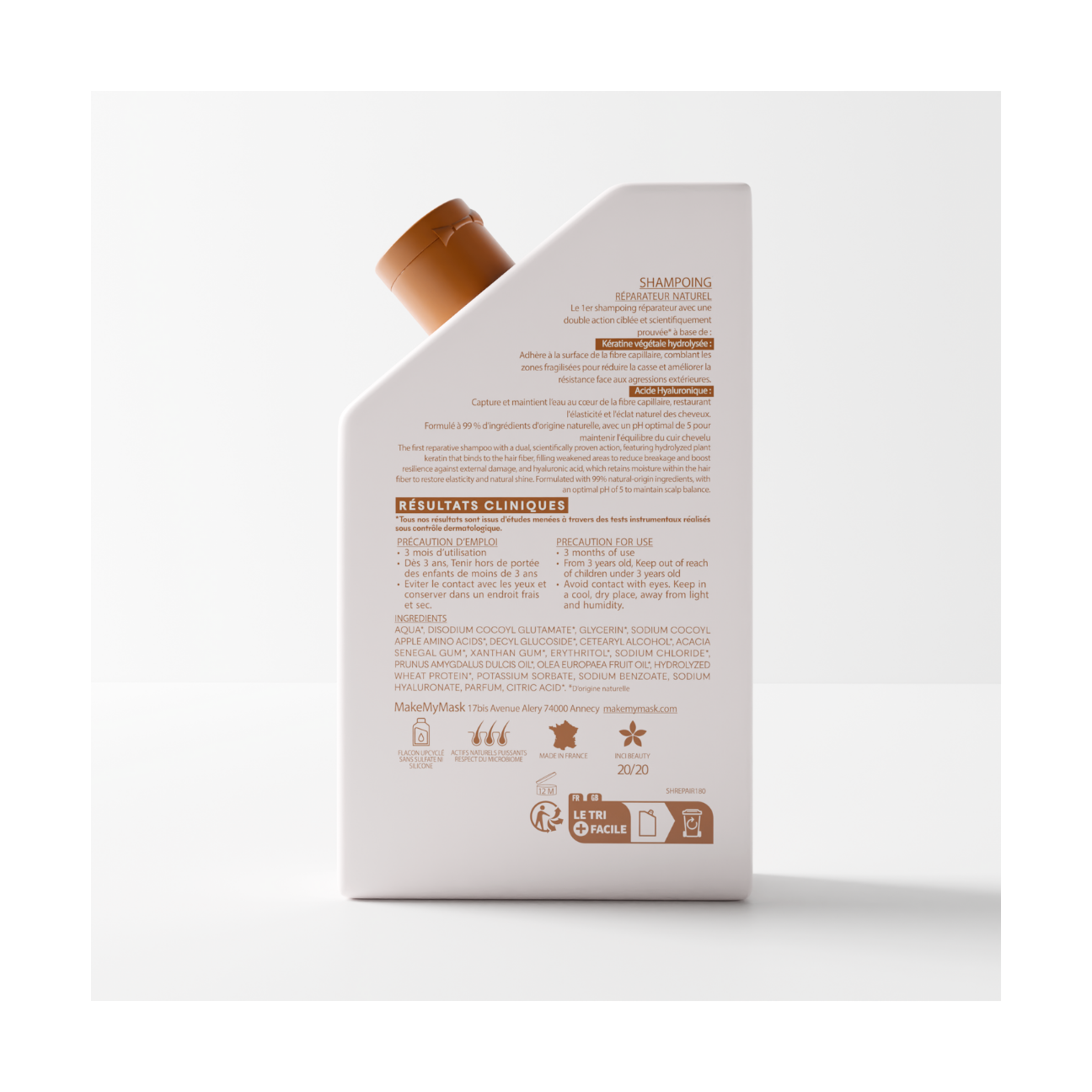 Champú para cabello seco Tricho-Repair Ph5