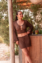 SHANNA Chocolate - Crochet Set