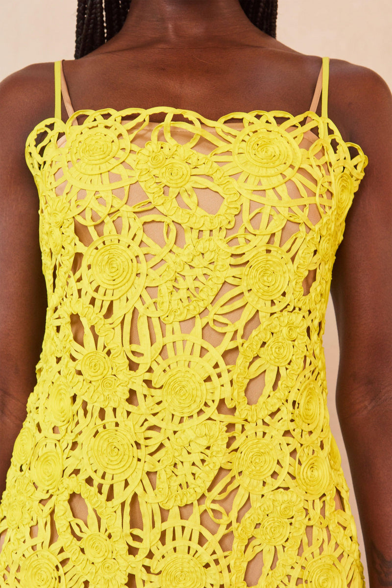 Shaunez Dress - Lemon