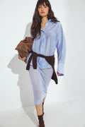 Jupe Sheer Thin Knitted - Lilas