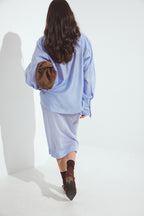 Jupe Sheer Thin Knitted - Lilas