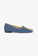 Pantuflas Shell - Azul - Mujer