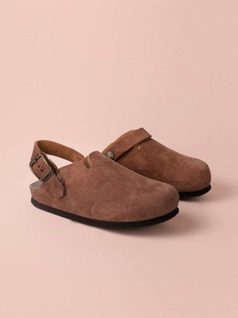 Zuecos Terra de terciopelo Shetland