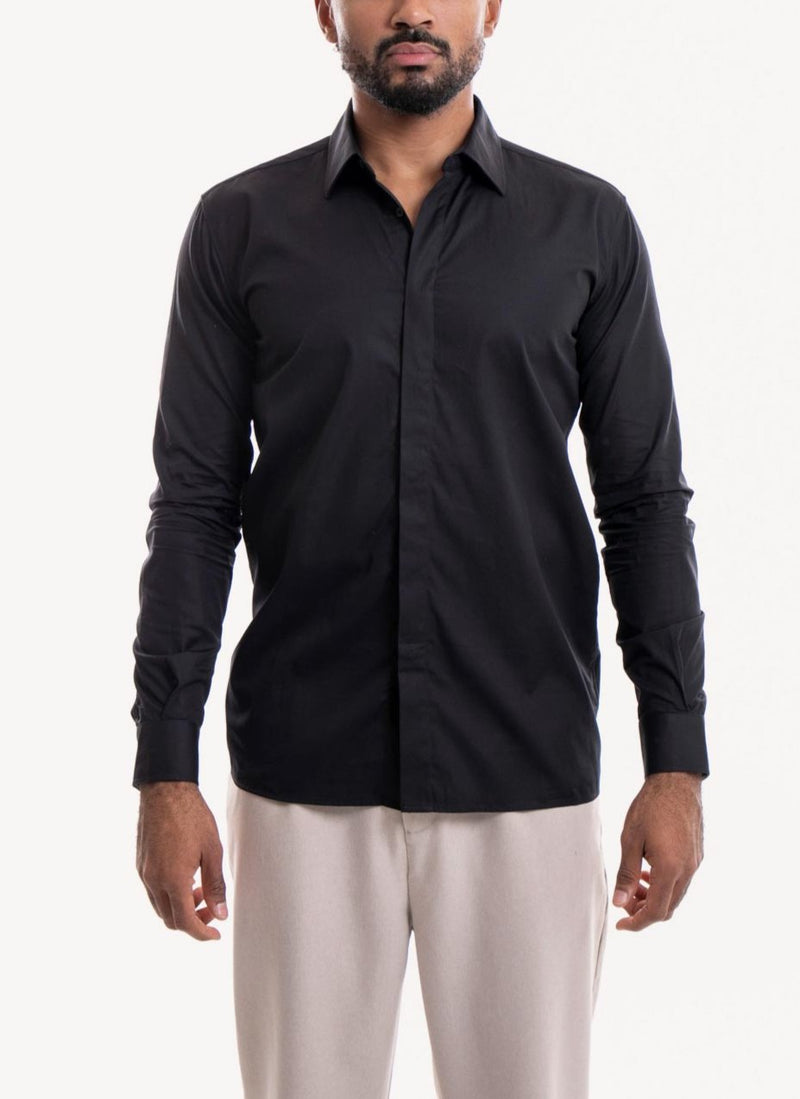 Iro - Chemise Od - Black - Homme