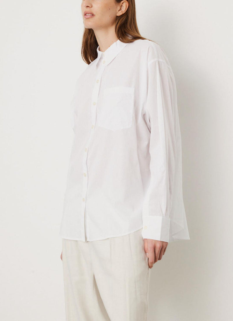 Acne - Blouse Safran - White - Femme