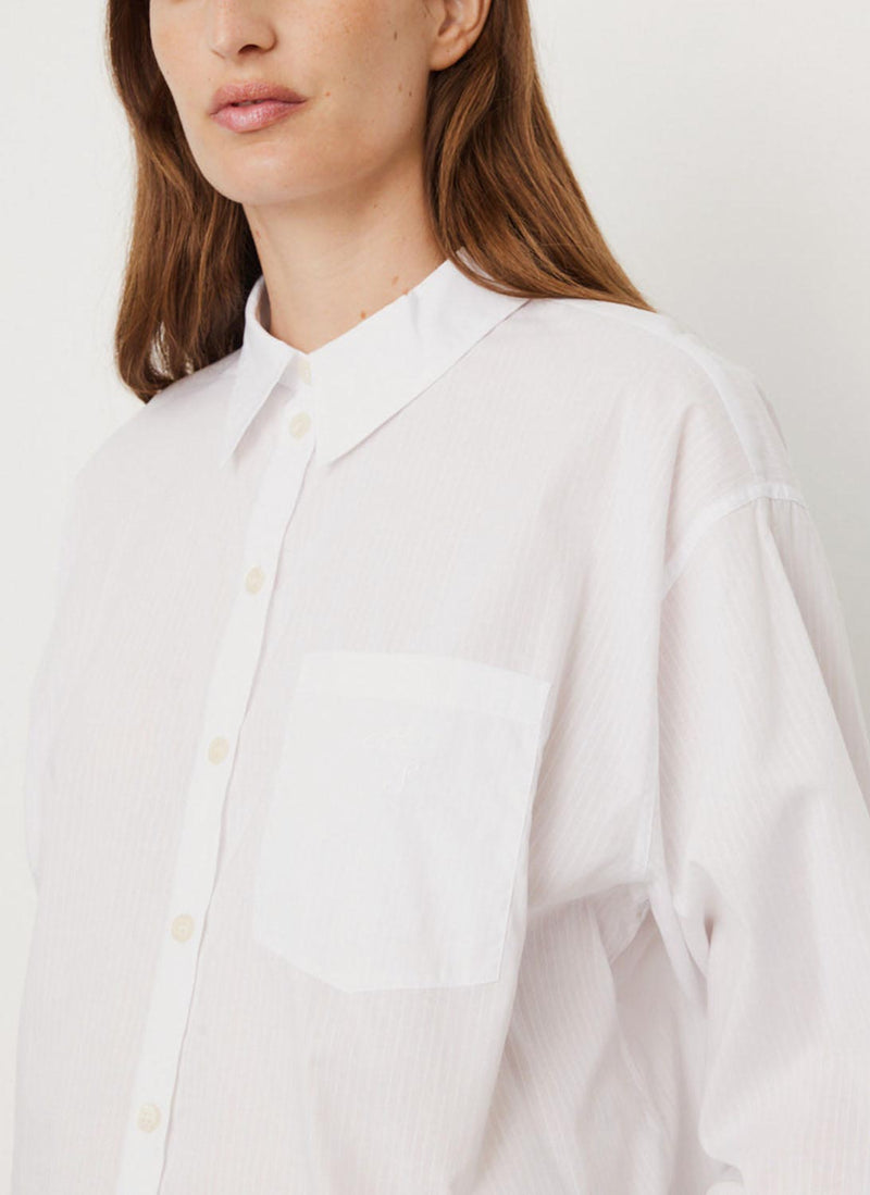 Acne - Blouse Safran - White - Femme