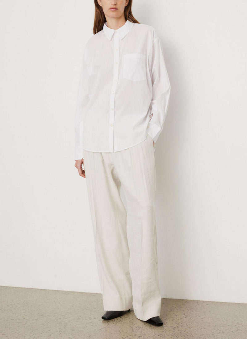 Acne - Blouse Safran - White - Femme