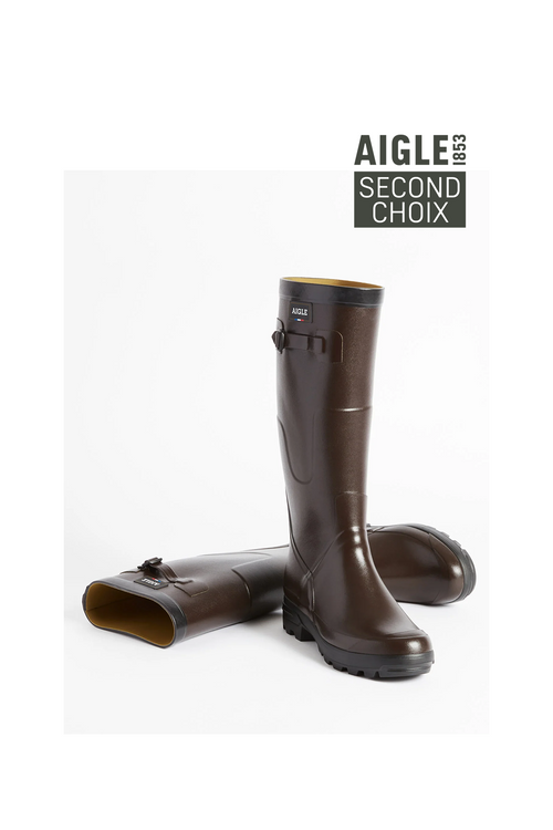 Bottes De Pluie - Marron Foncé - Homme