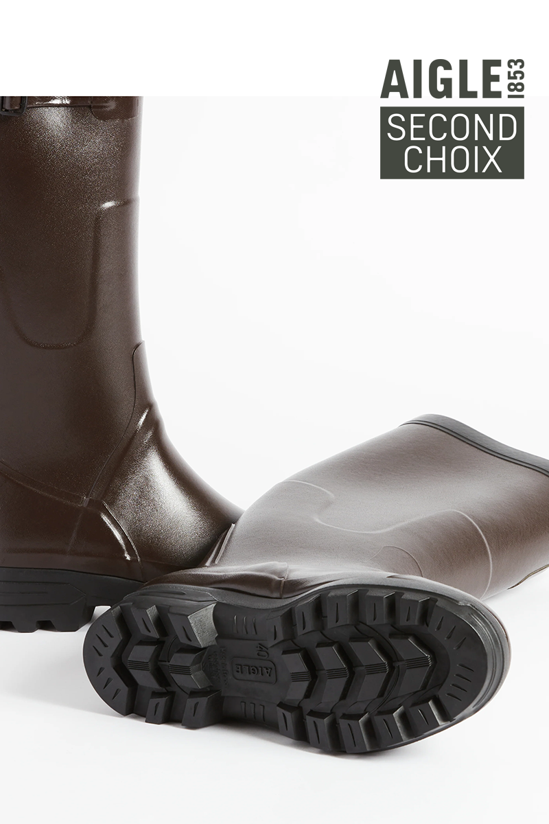 Bottes De Pluie - Marron Foncé - Homme