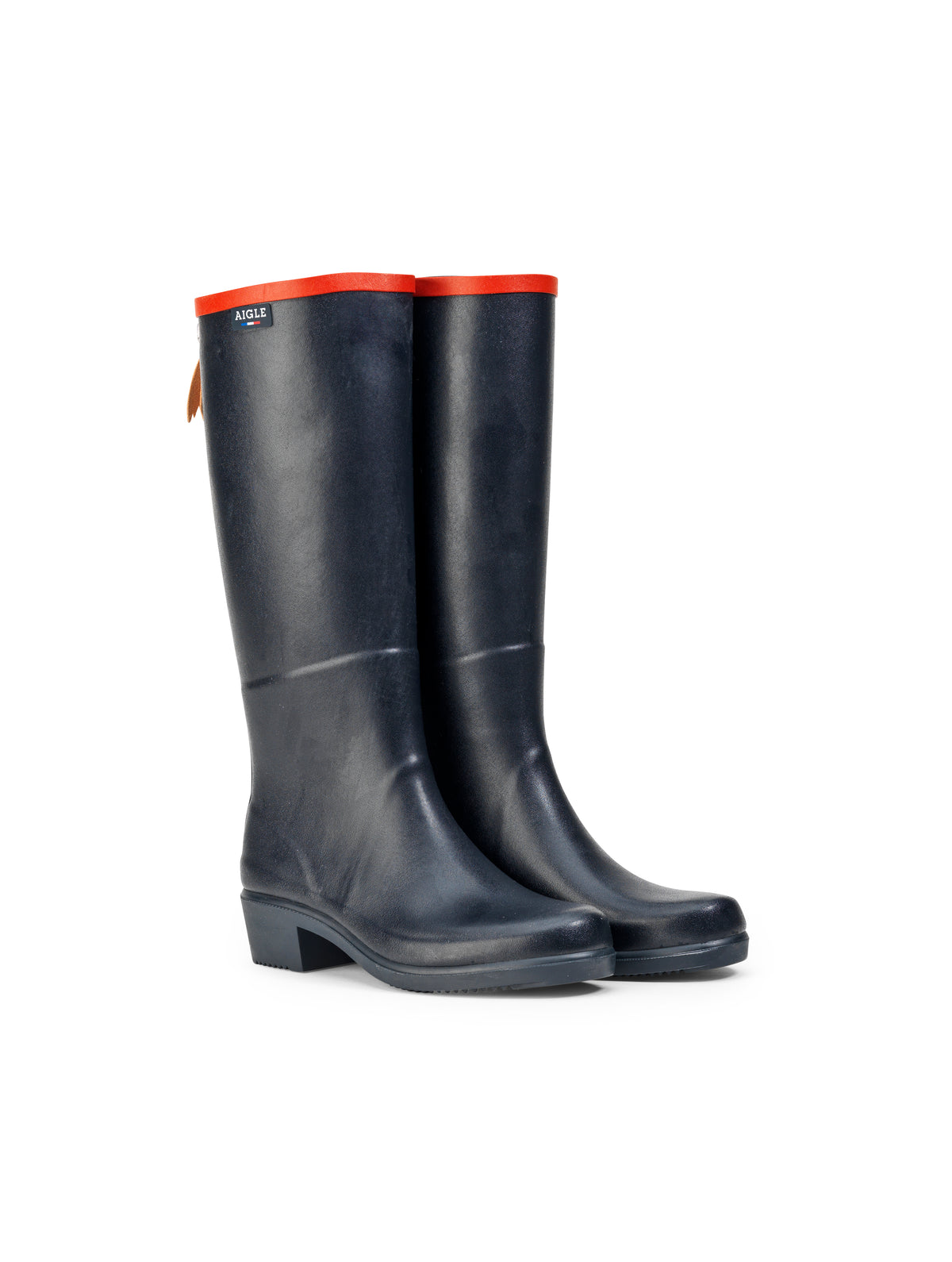 Bottes Ms Juliette A 2 - Marine/Rouge - Femme