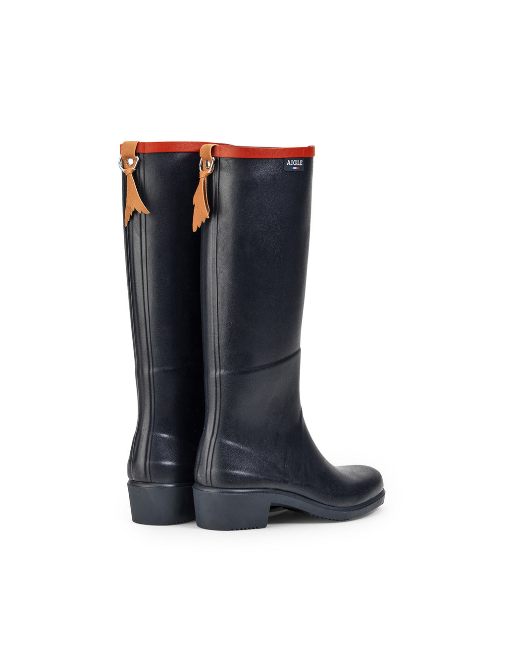 Bottes Ms Juliette A 2 - Marine/Rouge - Femme