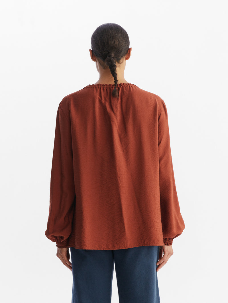 Blouse - Bordeaux - Femme