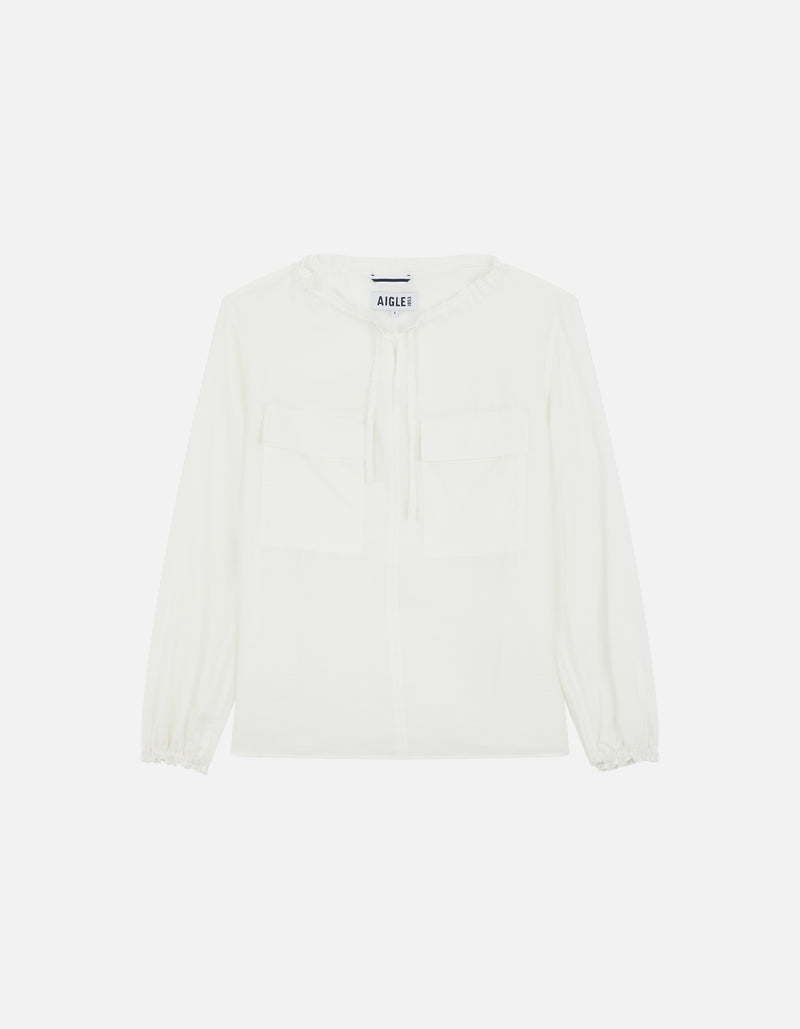 Blouse - Blanc - Femme