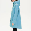 Parka À Capuche - Turquoise - Femme