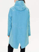 Parka À Capuche - Turquoise - Femme