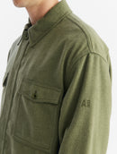 Chemise Regular - Vert Olive - Homme