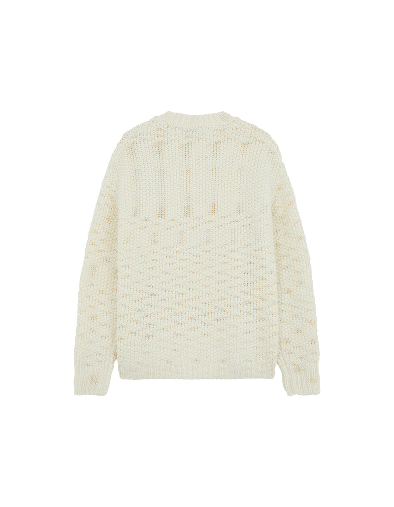 Pull En Laine - Blanc - Homme