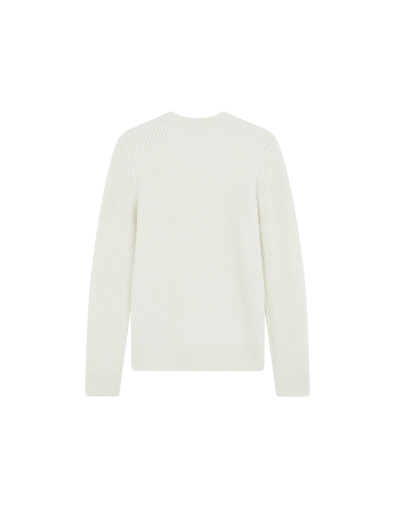 Pull En Laine - Blanc - Homme