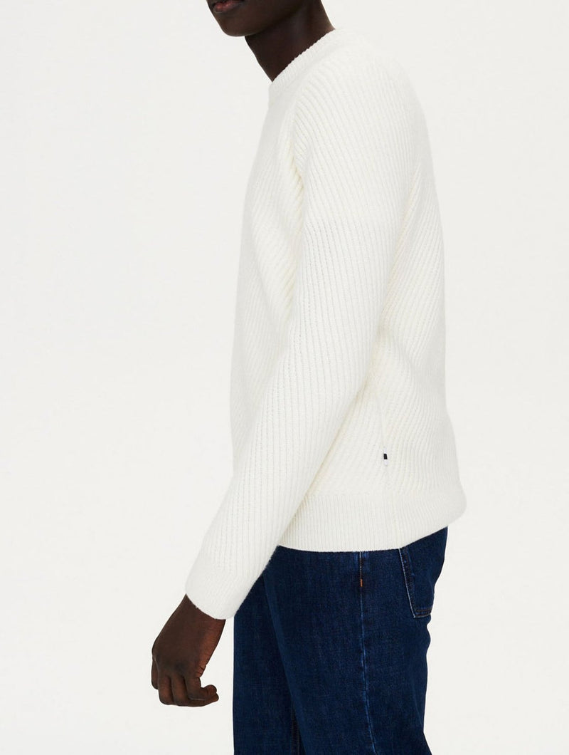 Pull En Laine - Blanc - Homme